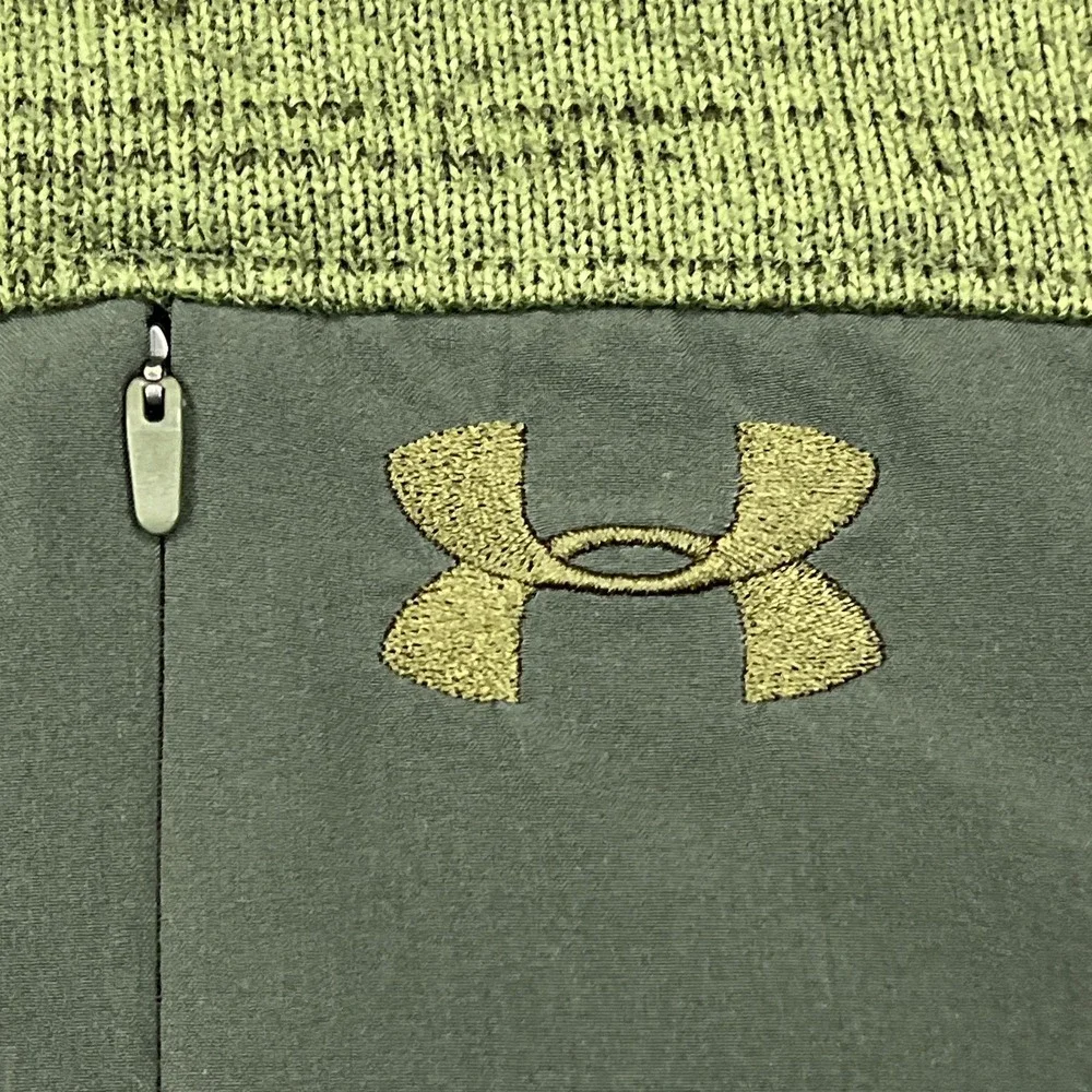 Under Armour Specialist Henley 2.0 Men's XXL Green 1/4‎ Zip Fleece Pullover Golf